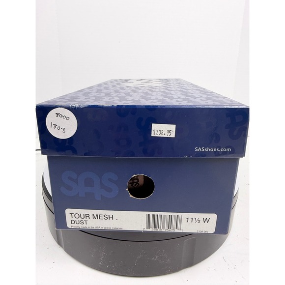 SAS Orthopedic Black Walking Shoes Arch Support Women's 12 1/2 Wide Comfortable - Picture 14 of 14